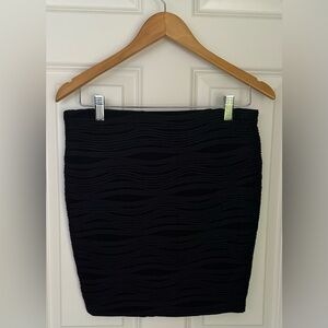 Lily White Bodycon Mini Skirt